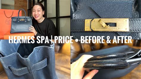 hermes spa before and after